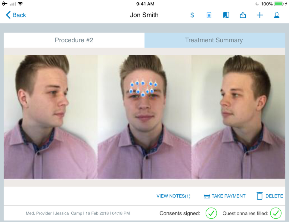 screenshot of Aesthetic Record